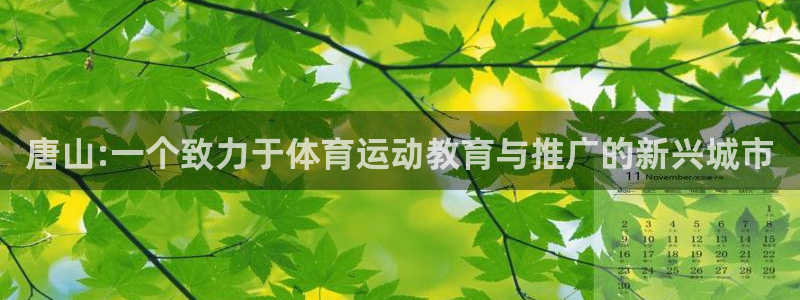 唐山:一个致力于体育运动教育与推广的新兴城市